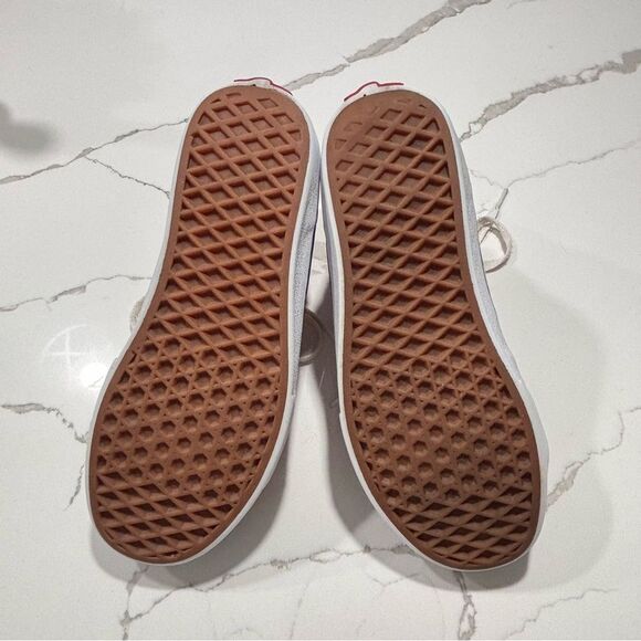 Vans Women’s Off the Wall SK8-Hi Red White Checkerboard Skater Sneakers Size 6.5 - Picture 15 of 15